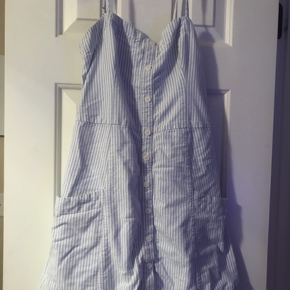 Striped dress with pockets